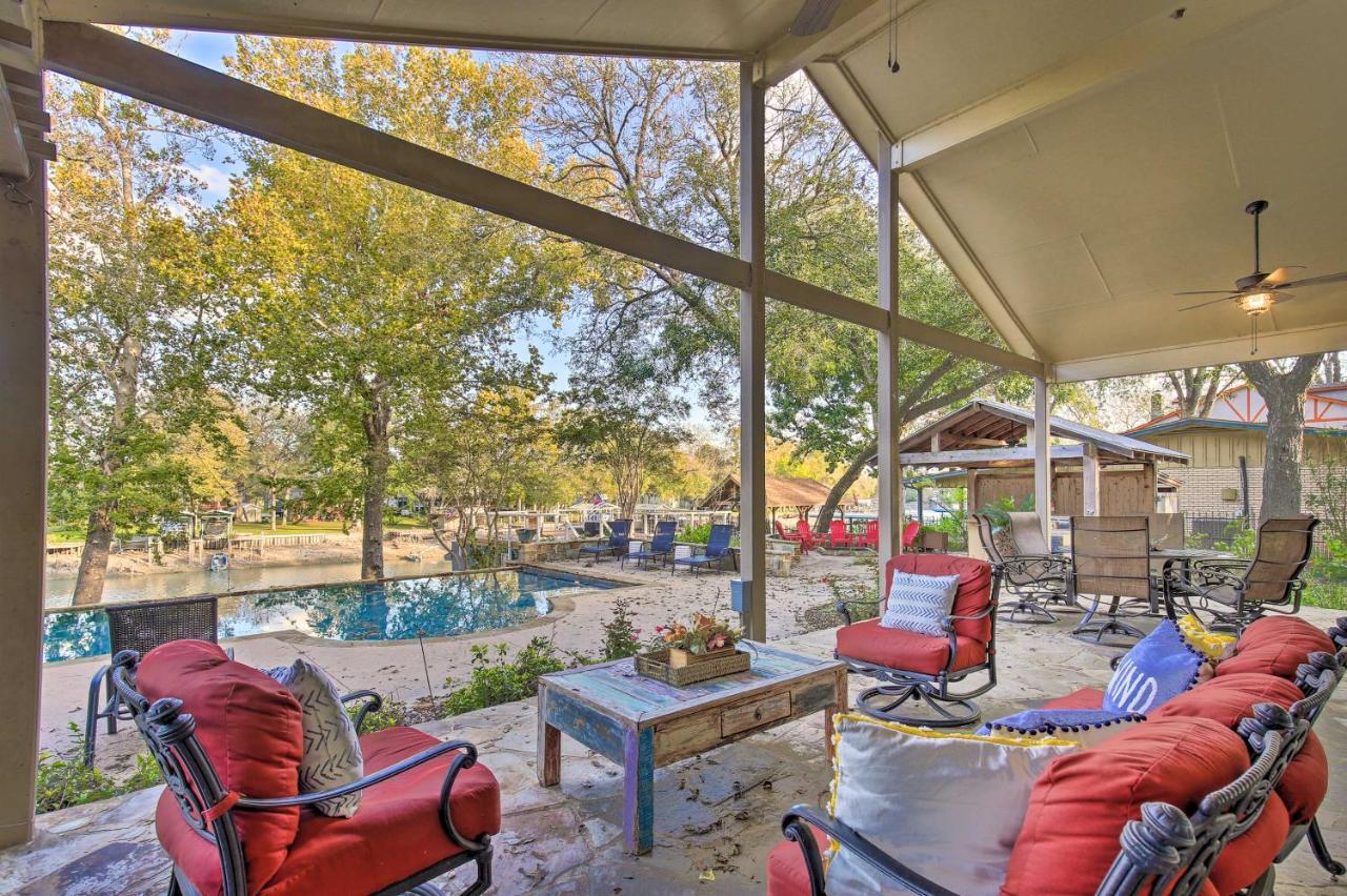 Guadalupe River Paradise With Hot Tub, Dock And Kayaks Villa Seguin Kültér fotó