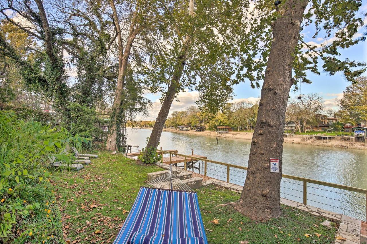 Guadalupe River Paradise With Hot Tub, Dock And Kayaks Villa Seguin Kültér fotó