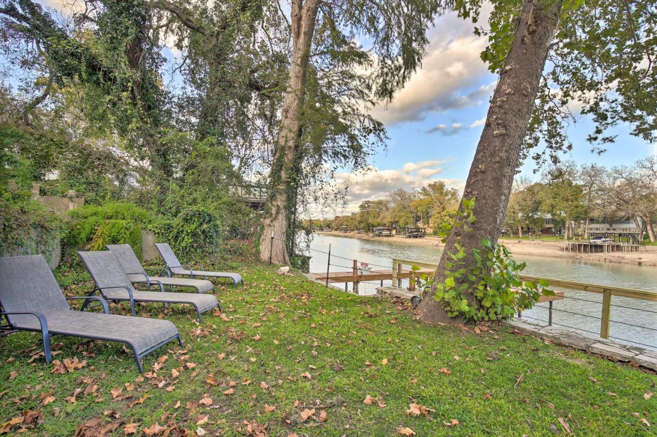 Guadalupe River Paradise With Hot Tub, Dock And Kayaks Villa Seguin Kültér fotó